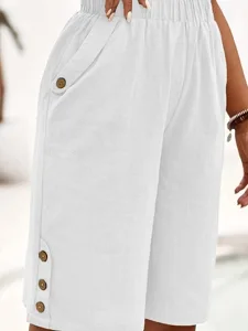 damen-shorts-aus-baumwollleinen-baumwoll-wei-8