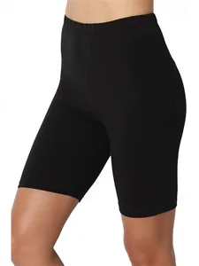 damen-shorts-leggings-gemutliche-legging-schwarz-4