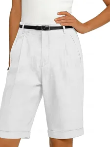 damen-shorts-leinenshorts-schicke-shorts-wei-5