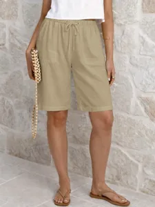 damen-shorts-leinenshorts-sommershorts-s-khaki-10