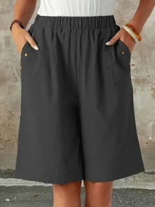 damen-shorts-sommershorts-bermudashorts-dunkelgrau-27