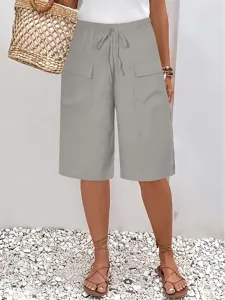 damen-shorts-sommershorts-bermudashorts-grau-10