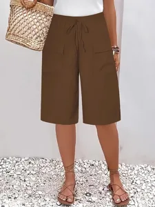 damen-shorts-sommershorts-bermudashorts-kaffee-11
