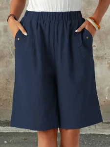 damen-shorts-sommershorts-bermudashorts-marineblau-7