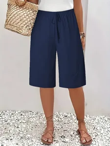 damen-shorts-sommershorts-bermudashorts-marineblau-8