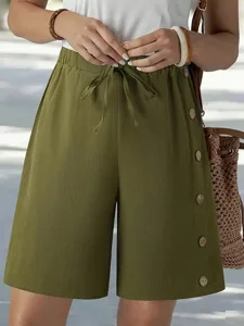 damen-shorts-sommershorts-strandshorts-u-armee-grun-7