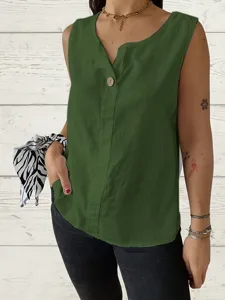 damen-sommeroberteile-bluse-gerafft-patc-grun-4