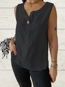 damen-sommeroberteile-bluse-gerafft-patc-schwarz-2