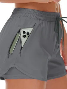 damen-sportliche-shorts-shorts-sommersho-dunkelgrau-9