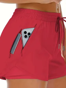 damen-sportliche-shorts-shorts-sommersho-rot-6