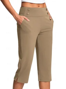 damen-stoffhosen-gemutliche-leggings-las-khaki-7