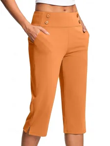 damen-stoffhosen-gemutliche-leggings-las-orange-13