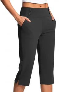 damen-stoffhosen-gemutliche-leggings-las-schwarz-5