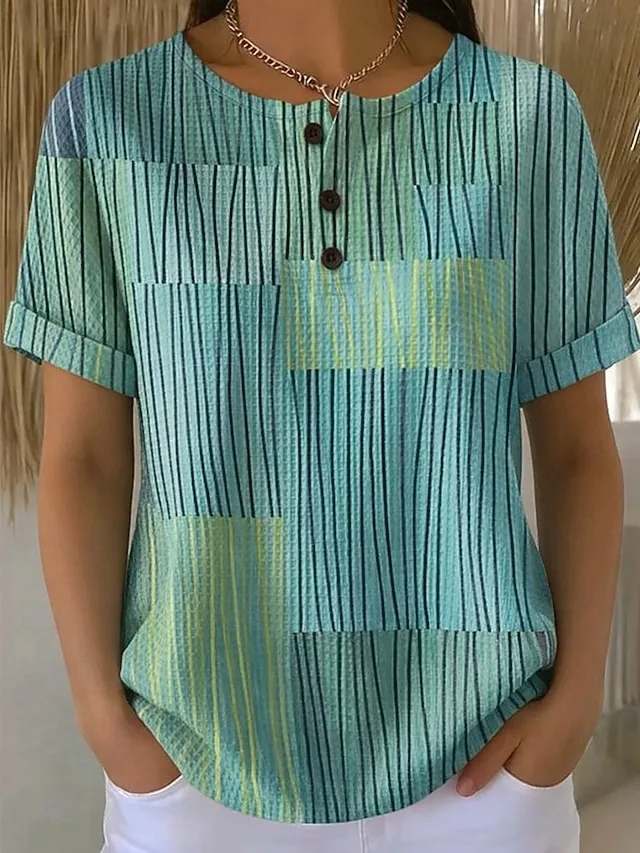 damen-stricktops-mit-textur-t-shirt-farb-grun-16