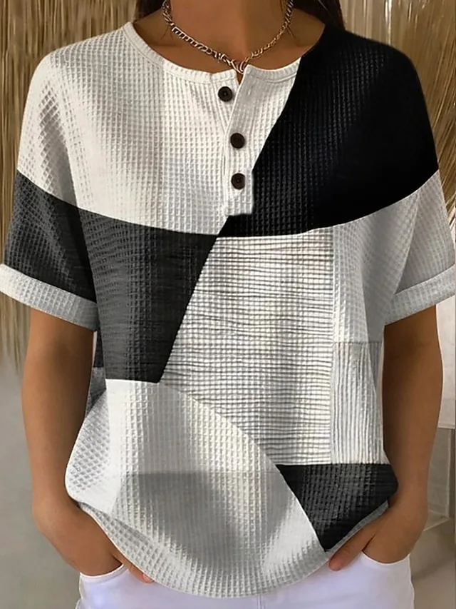 damen-stricktops-mit-textur-t-shirt-farb-schwarz-24