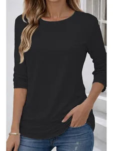 damen-t-shirt-100-baumwolle-einfarbig-ba-schwarz-8