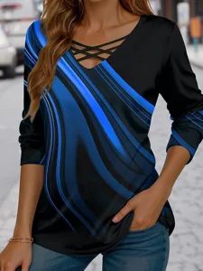 damen-t-shirt-ausschnitt-druck-grafik-ge-konigsblau-5