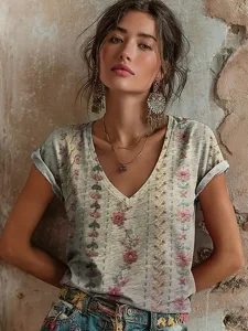 damen-t-shirt-druck-blumen-grafik-graffi-grun-13