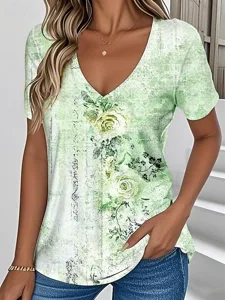damen-t-shirt-druck-blumen-grafik-vintag-grun-5