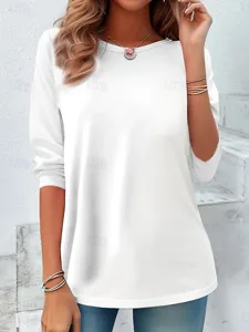 damen-t-shirt-druck-einfach-vintage-stil-wei-1