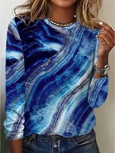 damen-t-shirt-druck-grafik-geometrisch-g-blau-5