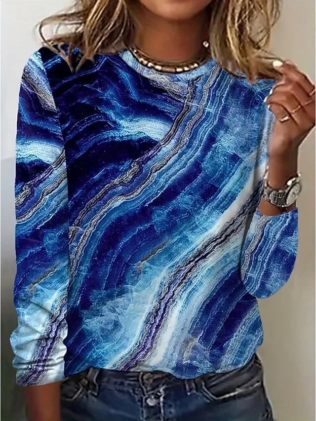 damen-t-shirt-druck-grafik-geometrisch-g-blau-5