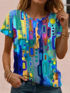 damen-t-shirt-druck-grafik-geometrisch-g-konigsblau-10