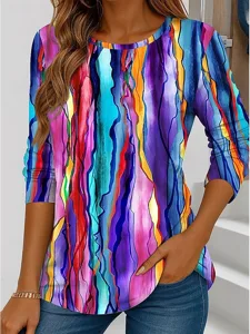 damen-t-shirt-druck-grafik-geometrisch-g-purpur-19