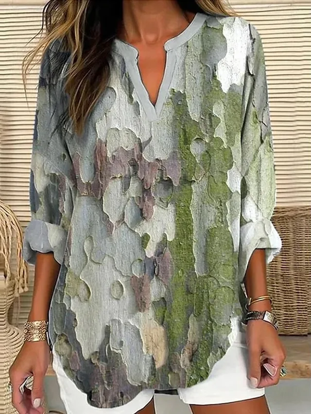 damen-t-shirt-druck-grafik-geometrisch-v-grun-14