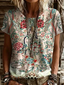 damen-t-shirt-druck-grafik-pflanzen-vint-beige-3