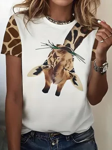 damen-t-shirt-druck-grafik-tiermotiv-gir-braun-10