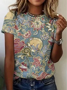 damen-t-shirt-druck-grafik-tiermotiv-vin-hellgrun-2