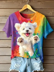 damen-t-shirt-druck-grafik-tiermotiv-vin-orange-1