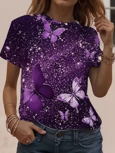 damen-t-shirt-druck-grafik-tiermotiv-vin-purpur-2