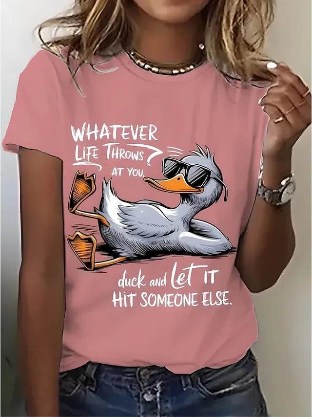 damen-t-shirt-druck-grafik-tiermotiv-vog-rosa-3