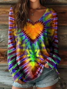 damen-t-shirt-druck-herz-grafik-batik-bo-gelb-1