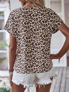 damen-t-shirt-druck-leopard-mode-kurzarm-default-2