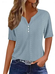 damen-t-shirt-einfarbig-schlicht-stylisc-blau-14