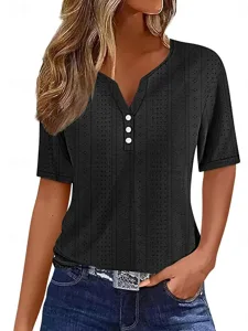 damen-t-shirt-einfarbig-schlicht-stylisc-schwarz-17