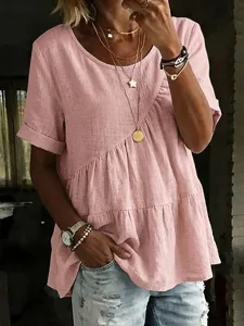 damen-t-shirt-hemd-aus-leinenimitat-t-sh-rosa-6