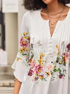 damen-t-shirt-langarm-basic-blumen-knopf-default-4