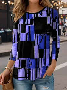 damen-t-shirt-langarm-rund-ausschnitt-la-blau-7