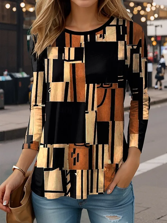 damen-t-shirt-langarm-rund-ausschnitt-la-khaki-5