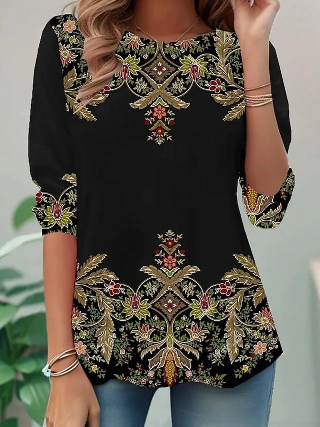 damen-t-shirt-langarm-rundhals-langarm-t-braun-4