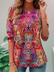 damen-t-shirt-langarm-rundhals-langarm-t-orange-7