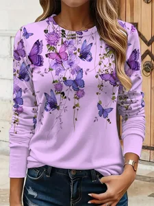 damen-t-shirt-langarm-rundhals-langarm-t-purpur-4