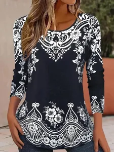 damen-t-shirt-langarm-rundhals-langarm-t-wei-schwarz-1