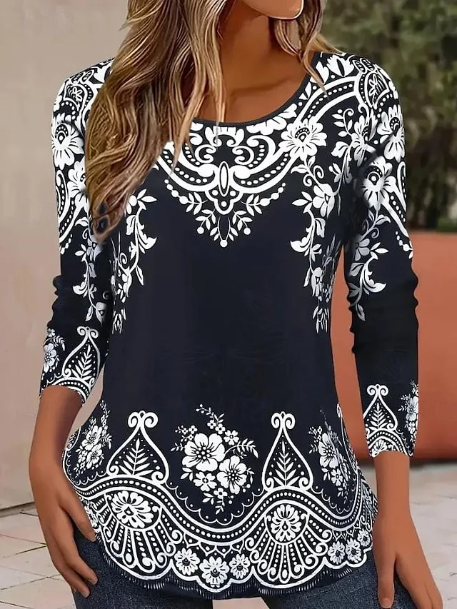 damen-t-shirt-langarm-rundhals-langarm-t-wei-schwarz-1