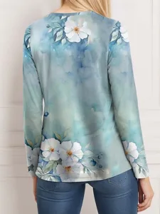 damen-t-shirt-lassig-druck-regulare-tops-default-5