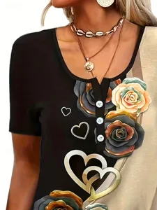 damen-t-shirt-lassig-ombre-blumenknopfe-default-5